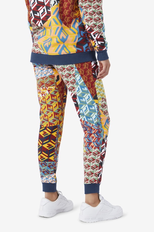 Magdalena Jogger Fila Outlet Ocean/amarillo/blanco