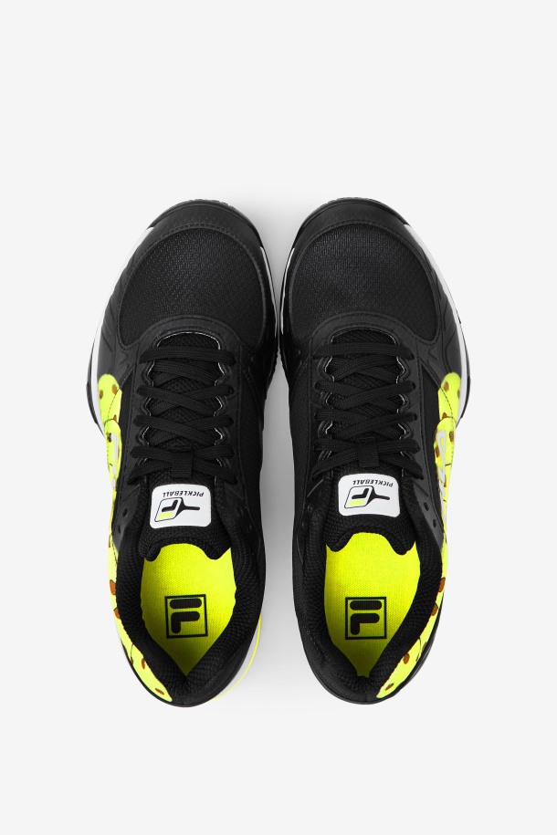 Fila Volley Zone Hombre Negro/blanco/amarillo Outlet