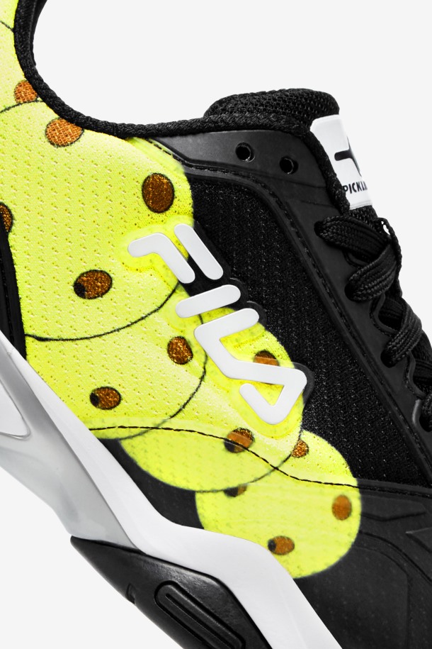 Fila Volley Zone Hombre Negro/blanco/amarillo Outlet