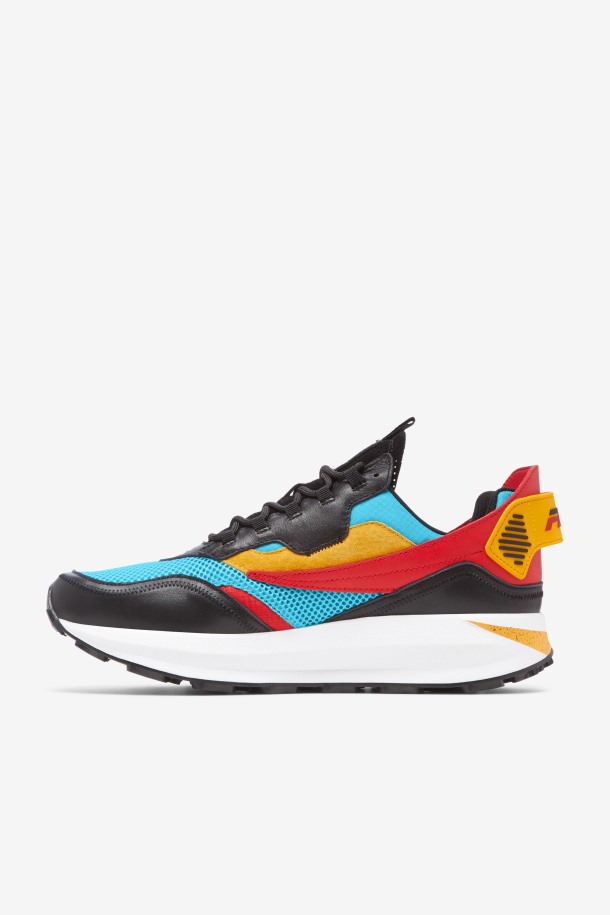 Fila Outlet Bluefish/gold/black Hombres R1 Runner X Barneys