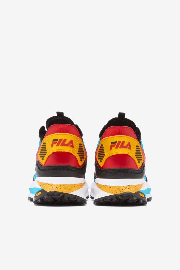Fila Outlet Bluefish/gold/black Hombres R1 Runner X Barneys