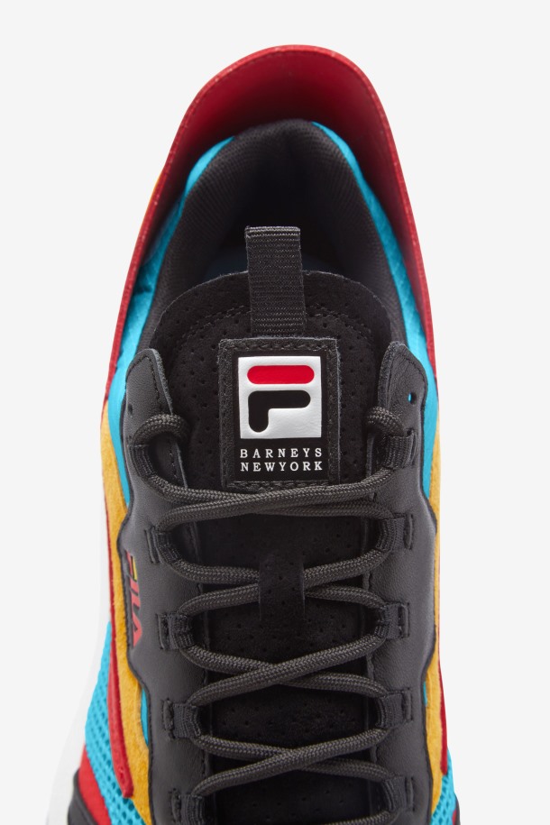 Fila Outlet Bluefish/gold/black Hombres R1 Runner X Barneys