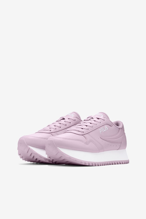 Orquídea/blanco Orquídea Mujer Fila Outlet