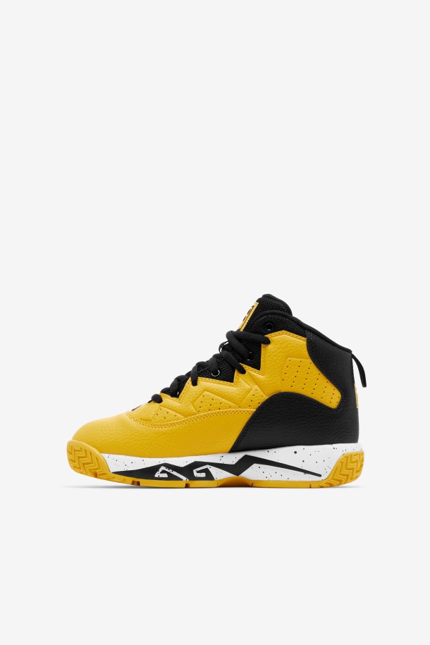 Fila Mb Limón/negro/blanco Niños Grandes Outlet