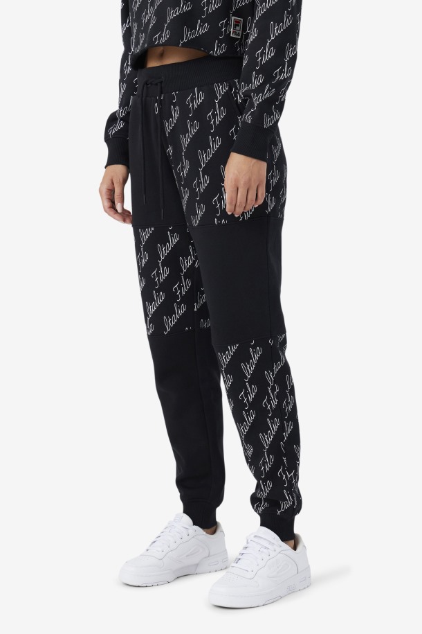 Fila Outlet Gianna Jogger Negro/gardenia