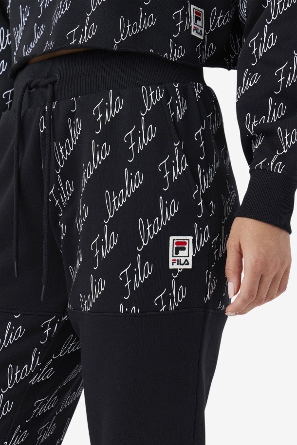 Fila Outlet Gianna Jogger Negro/gardenia