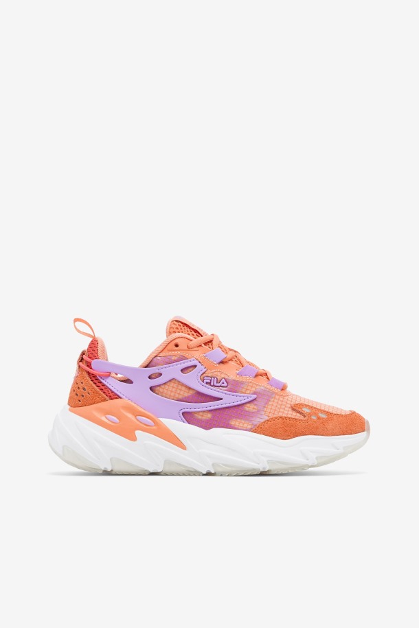 Fila Mujer Ray Tracer Evo Naranja/cayenne/blanco