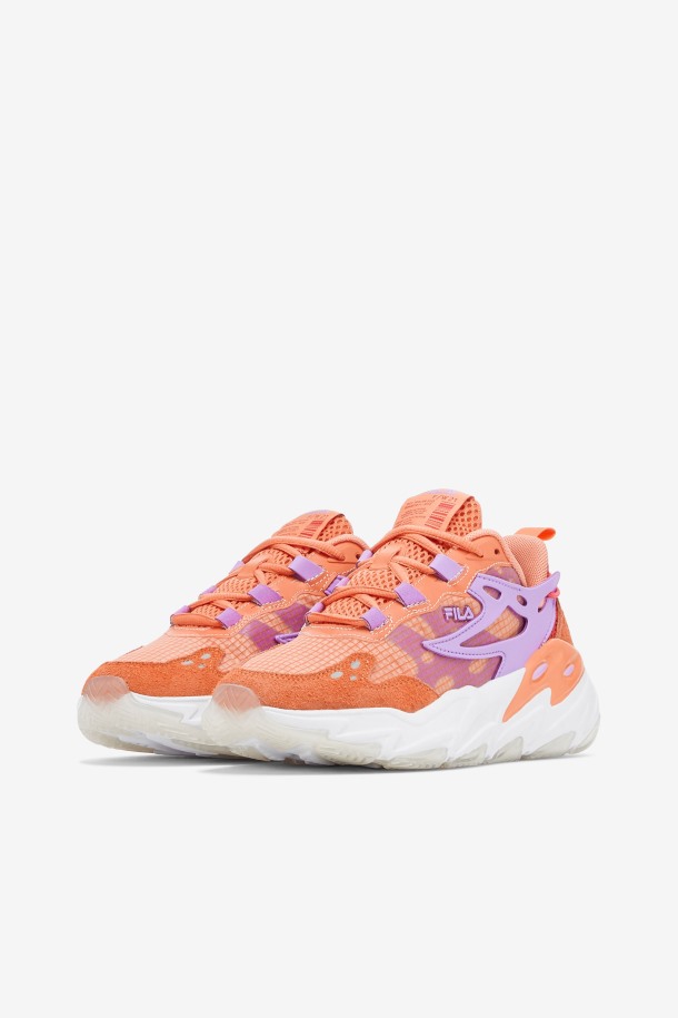 Fila Mujer Ray Tracer Evo Naranja/cayenne/blanco