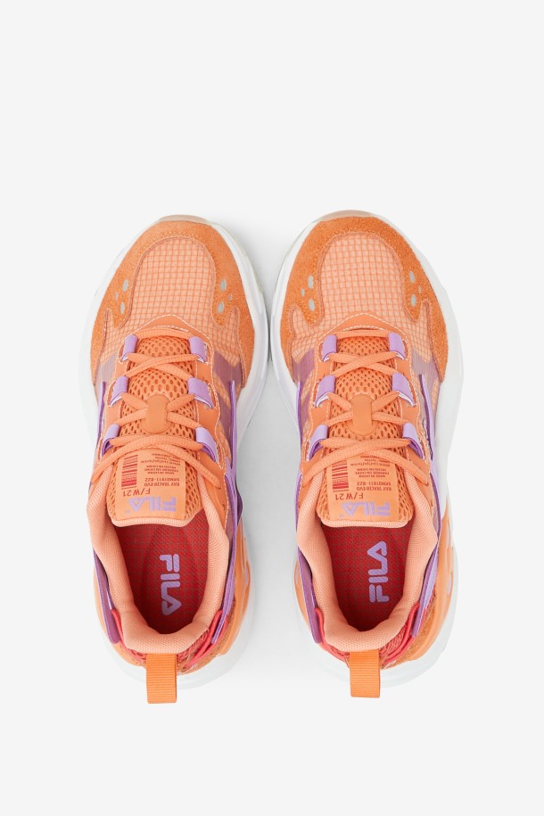 Fila Mujer Ray Tracer Evo Naranja/cayenne/blanco