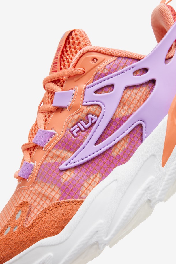 Fila Mujer Ray Tracer Evo Naranja/cayenne/blanco