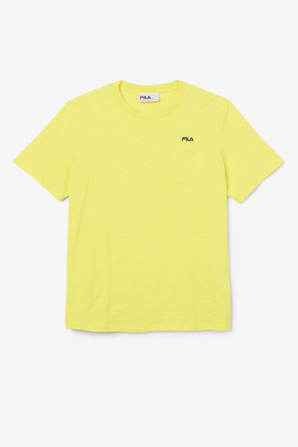 Fila Outlets Amarillo/azul Marino Dilki Crew