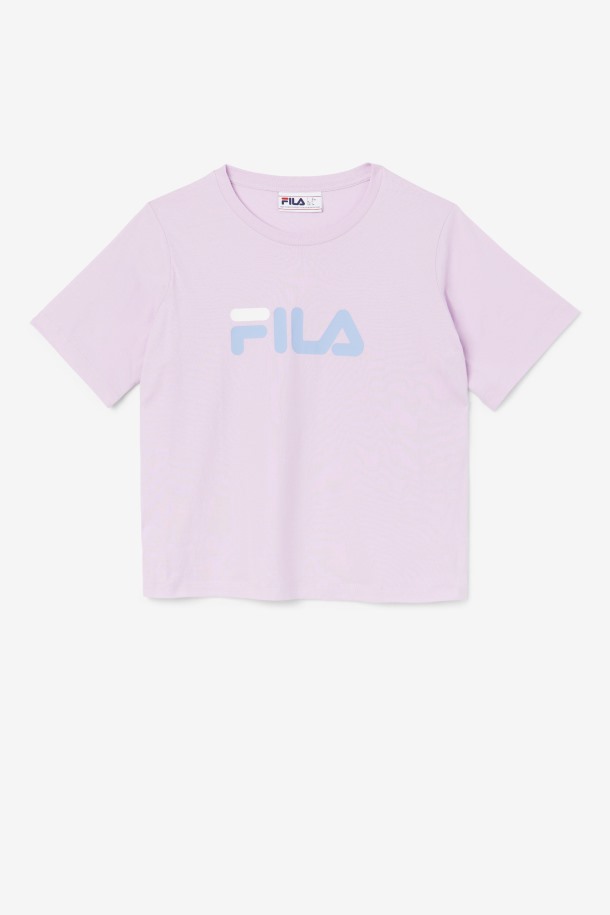 Camiseta Thea Orquídea/azul/blanco Outlet Fila