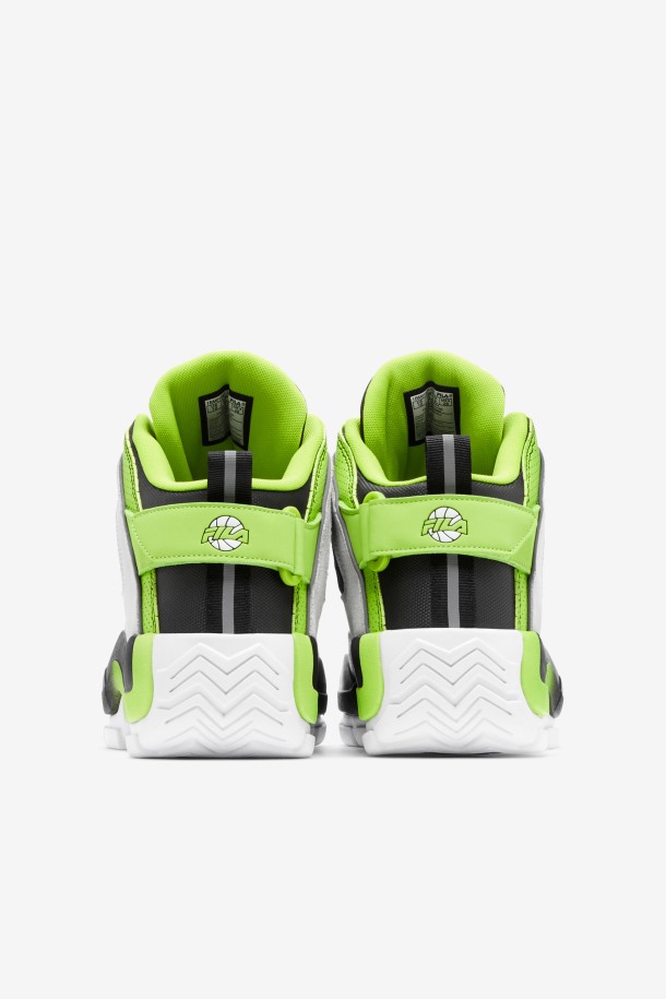 Hombres Grant Hill 2 Fila Puntos De Venta Blanco/negro/ácido Lima