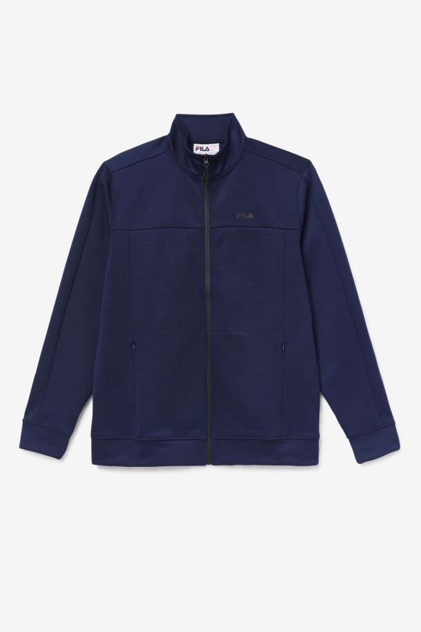 Cola Outlets Chaqueta Con Gonal Peacoat/black Rack