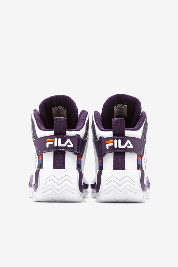 Blanco/púrpura Banderín/naranja Fila Outlets Mujer Grant Hill 2 Historia