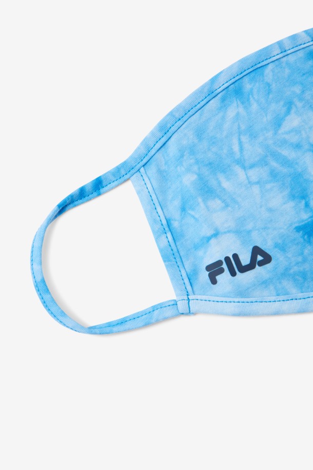 Mascarilla Tie Dye Azul Claro Outlets Fila Mascarilla Tie Dye Azul Claro