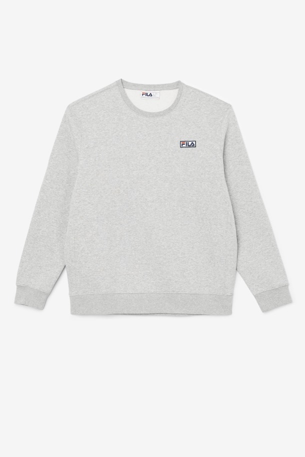 Fila Outlets Garran Crew Gris Jaspeado/blanco