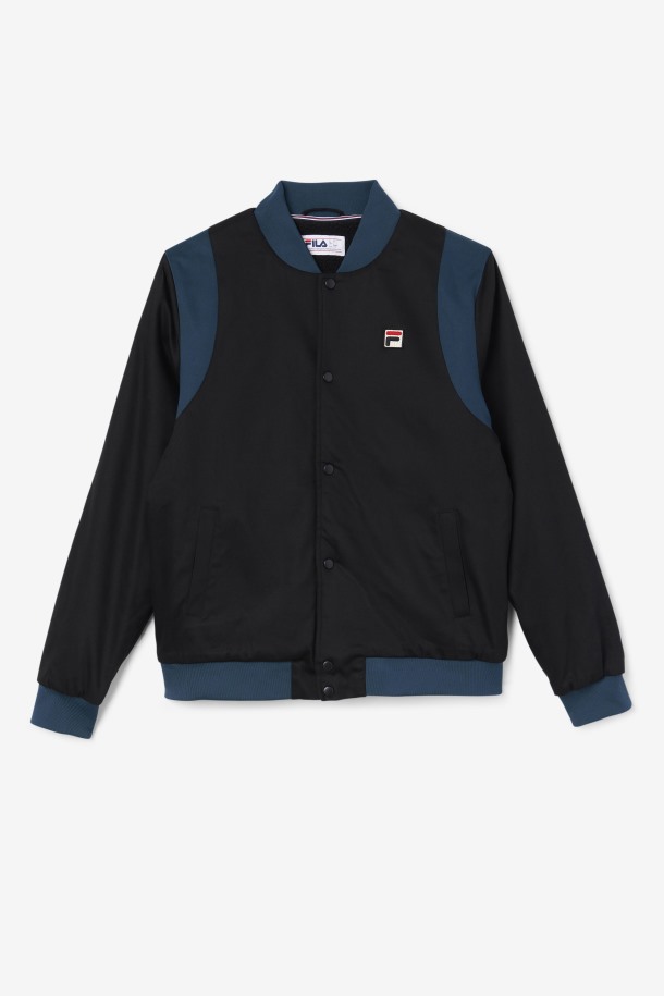 Negro/verde Azulado Cree Bomber Fila Outlet