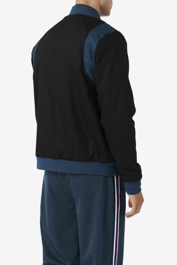Negro/verde Azulado Cree Bomber Fila Outlet