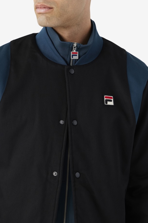 Negro/verde Azulado Cree Bomber Fila Outlet