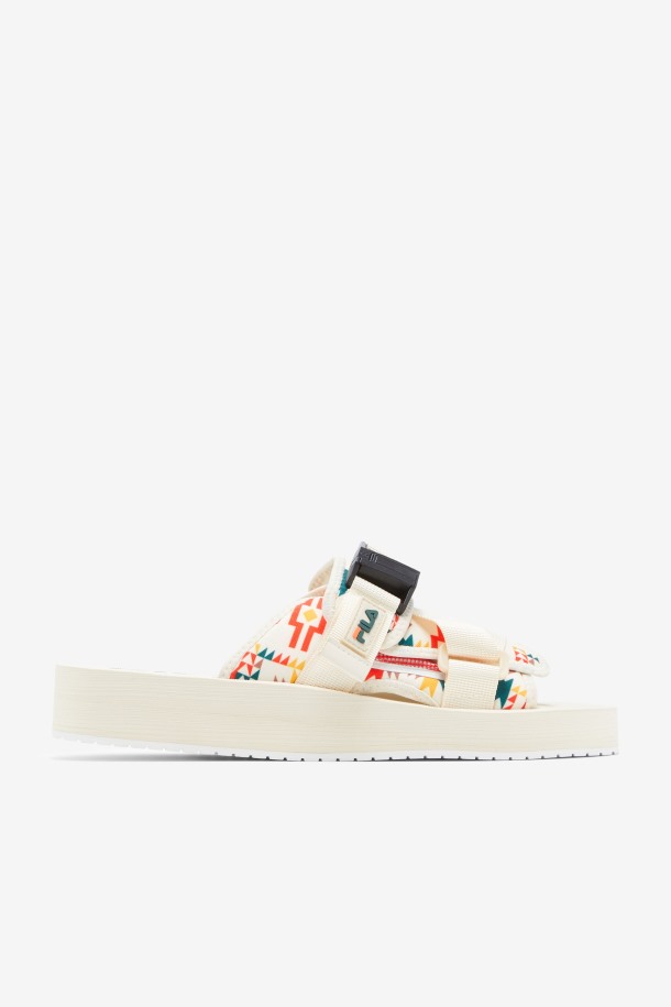 Zapatillas Fila Hombre Sol-slide V2 Gardenia/june Bug/adobe