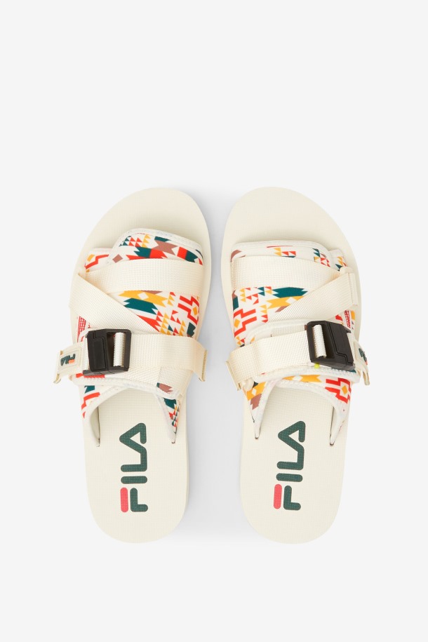 Zapatillas Fila Hombre Sol-slide V2 Gardenia/june Bug/adobe