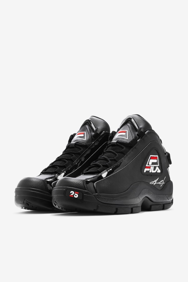Fila Outlets Hombre Grant Hill 2 Edición 25 Aniversario Negro/blanco/rojo