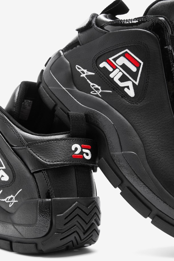 Fila Outlets Hombre Grant Hill 2 Edición 25 Aniversario Negro/blanco/rojo