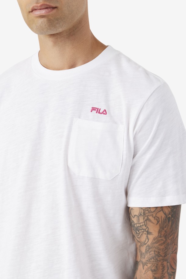 Fila Outlets Dilki Crew Blanco/púrpura