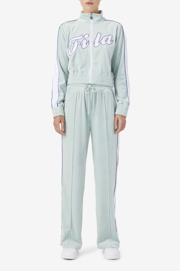 Ether/blanco/azul Cola Outlets Terciopelo Chaqueta Valery