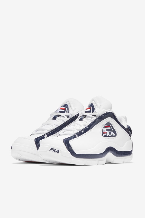 Fila Outlets Blanco/azul Marino/rojo Grant Hill 2 Low X 2pac \'96 Reedición