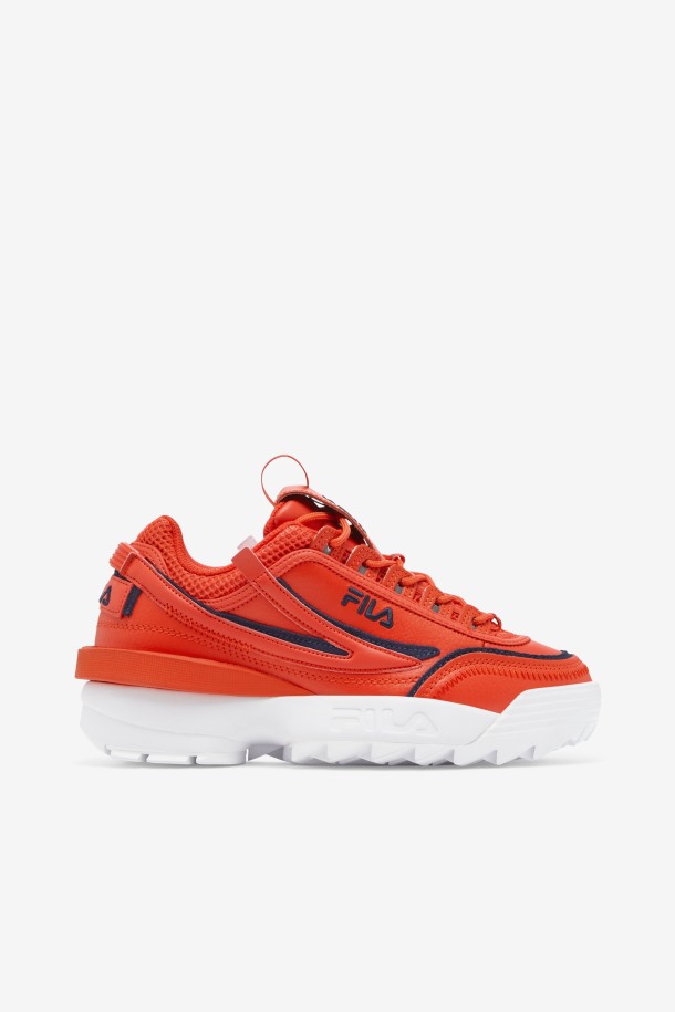 Zapatillas De Mujer Disruptor 2 Exp Fila Outlets Orange.com/navy/white