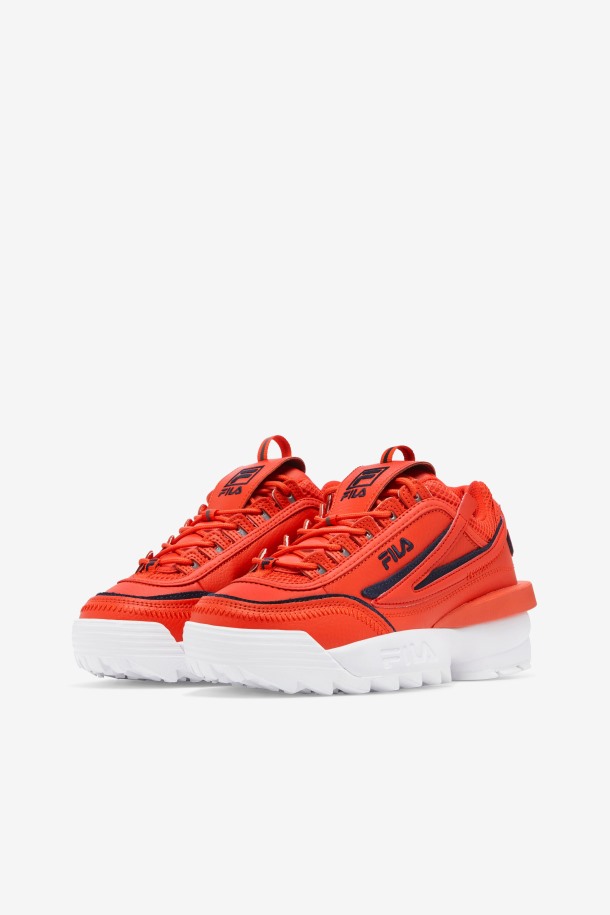 Zapatillas De Mujer Disruptor 2 Exp Fila Outlets Orange.com/navy/white