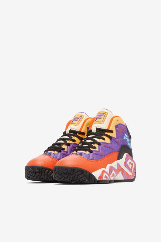 Outlets Mb Fila Niños Grandes Naranja/púrpura/rojo Naranja