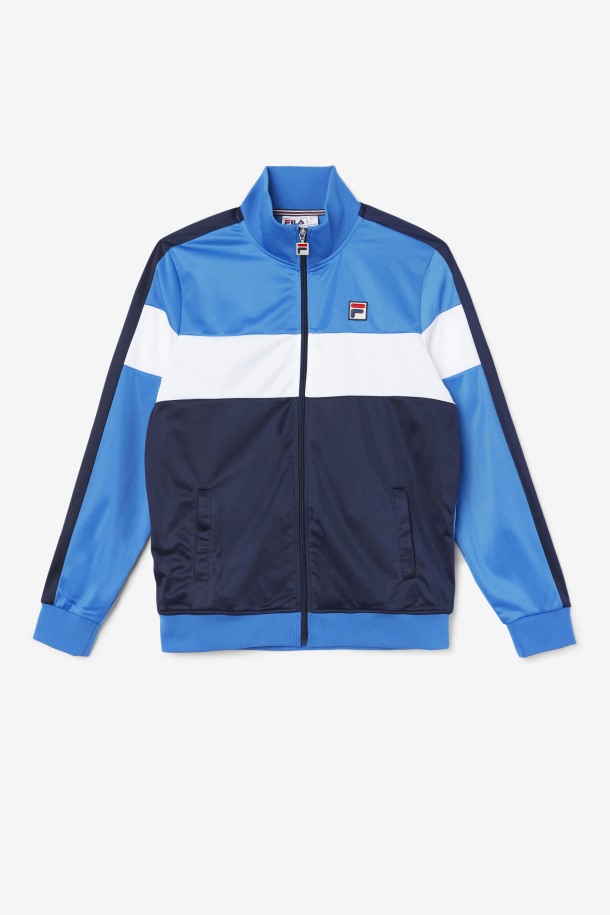 Chaqueta De Chándal De Montaje Azul Fuerte/azul Marino/blanco Fila Outlets