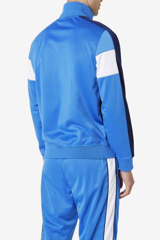Chaqueta De Chándal De Montaje Azul Fuerte/azul Marino/blanco Fila Outlets