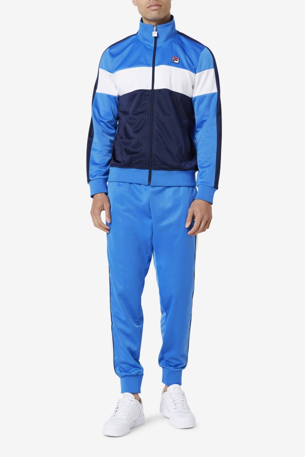 Chaqueta De Chándal De Montaje Azul Fuerte/azul Marino/blanco Fila Outlets