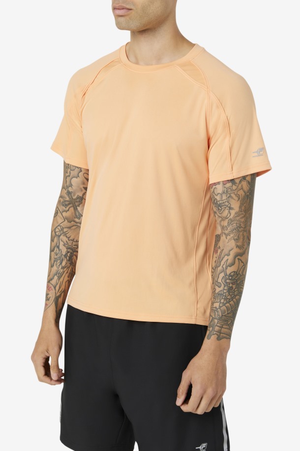 Cantaloupe Queue Outlets Pickleball Camiseta De Manga Corta