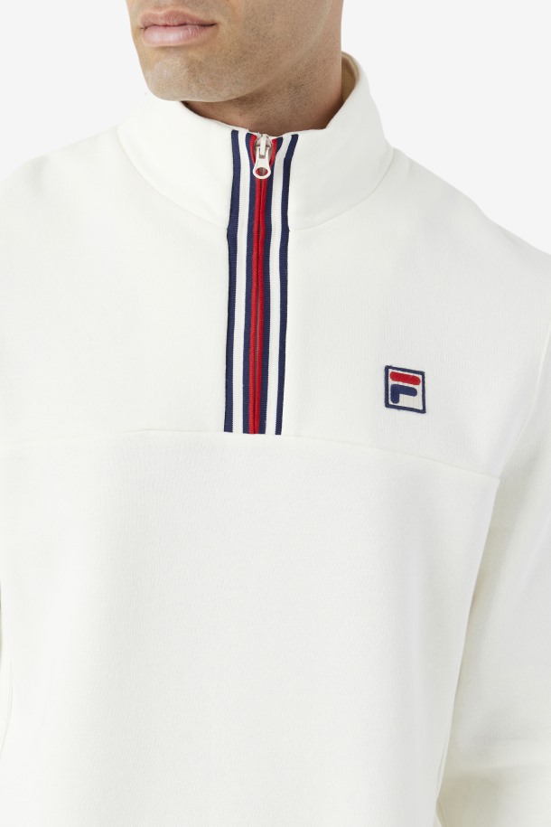 Fila Outlets Weston Media Cremallera Egret