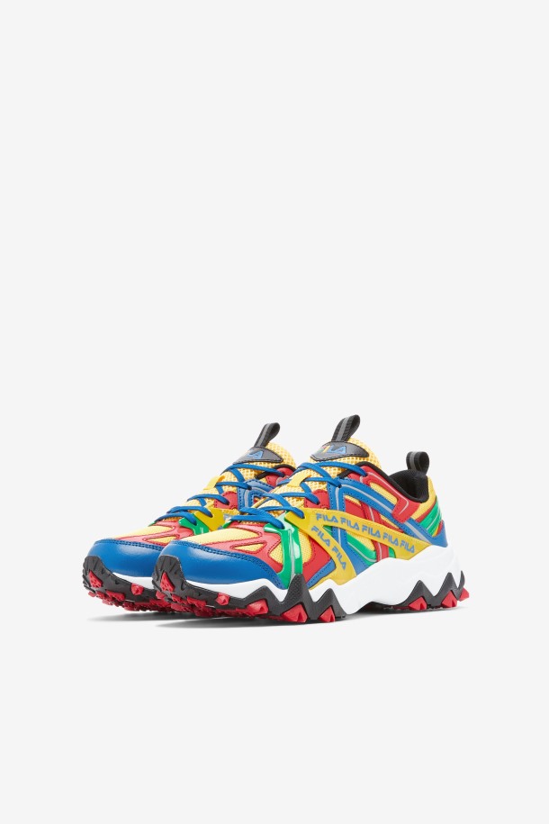 Fila Outlets Niños Pequeños Electromont Limón/rojo/azul Imperial