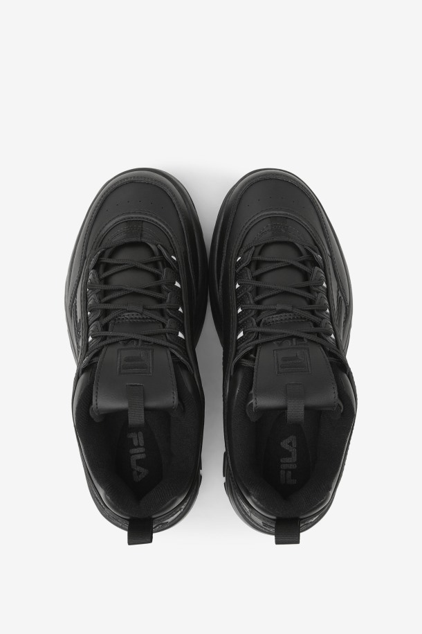 Zapatillas Fila Mujer Negras Disruptor 2 Cuña