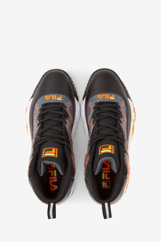 Zapatillas Fila Hombre Castlerock/black/orange Mb