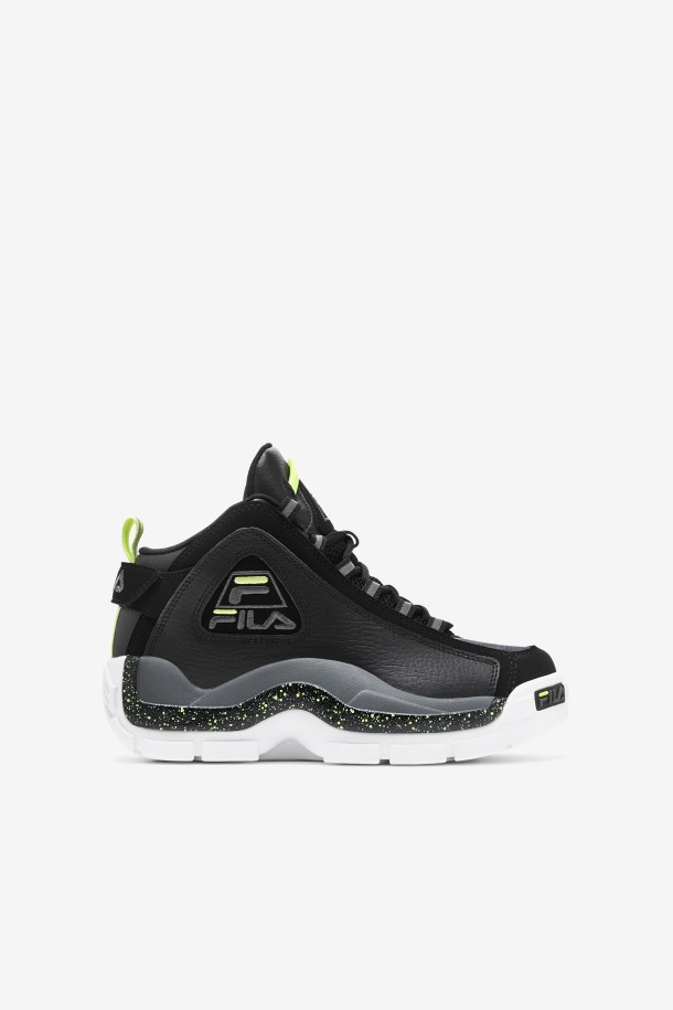 Negro/soleado Lima/castlerock Niños Grandes Grant Hill 2 Fila Outlet