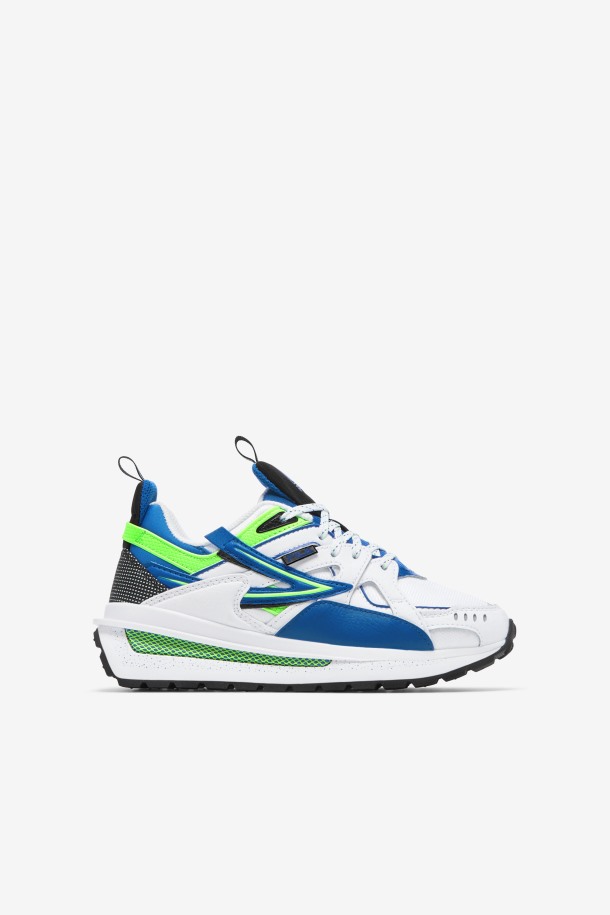 Sandalias De Niños Pequeños Fila Outlet Blanco/azul/verde