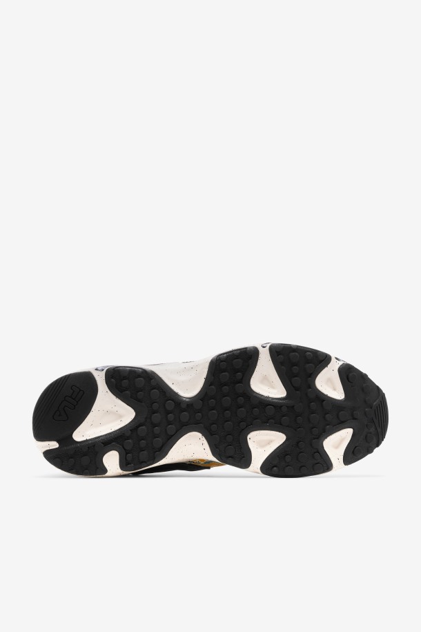 Hombre Ray Tracer Apex Fila Outlets Negro/varilla Dorada/blanco