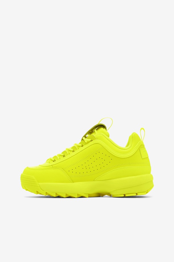 Zapatillas Fila Mujer Disruptor 2 Premium Amarillas