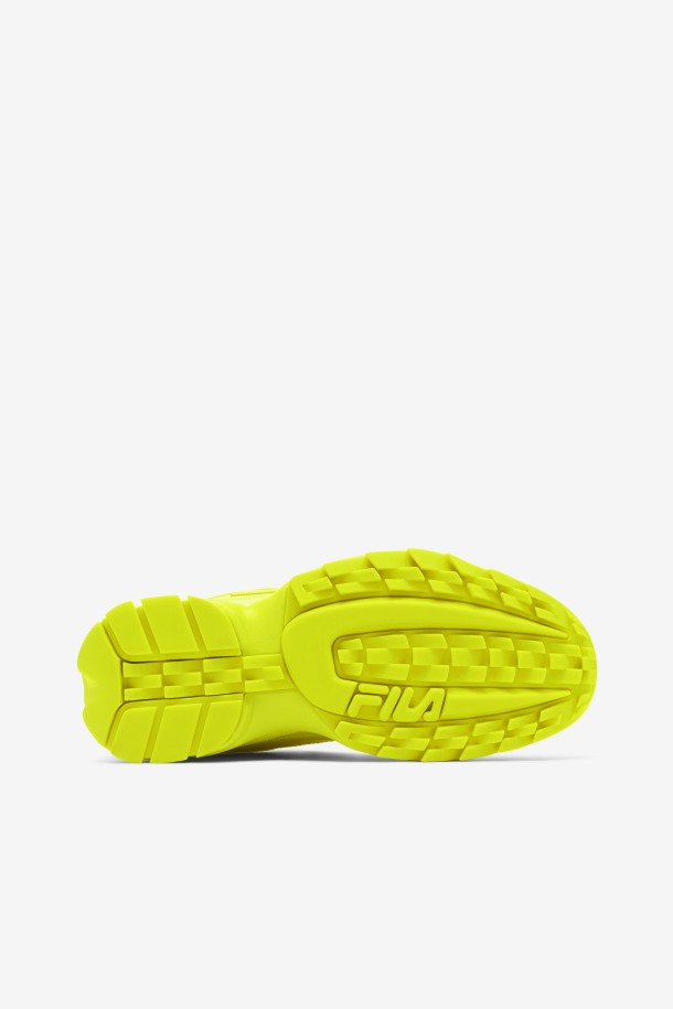 Zapatillas Fila Mujer Disruptor 2 Premium Amarillas