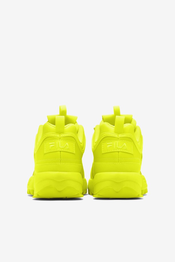 Zapatillas Fila Mujer Disruptor 2 Premium Amarillas