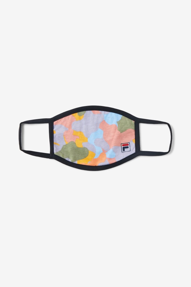 Fila Outlets Light Camo Multi Light Mascarilla De Tela Multicolor