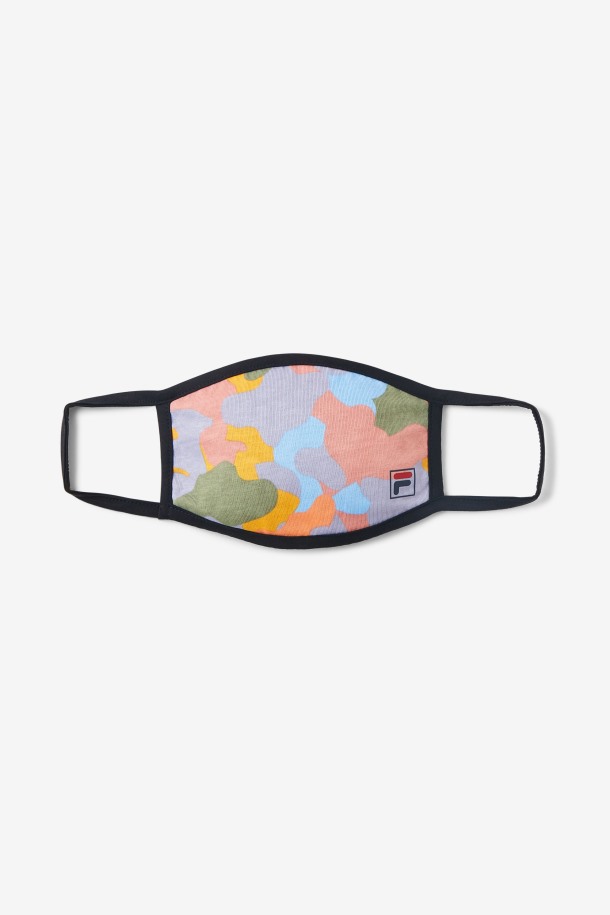 Fila Outlets Light Camo Multi Light Mascarilla De Tela Multicolor